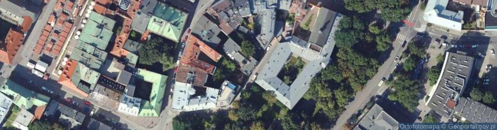 Zdjęcie satelitarne Na Gródku ul.