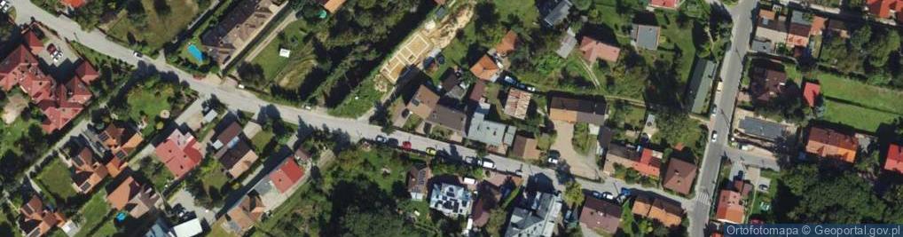 Zdjęcie satelitarne Na Polach ul.