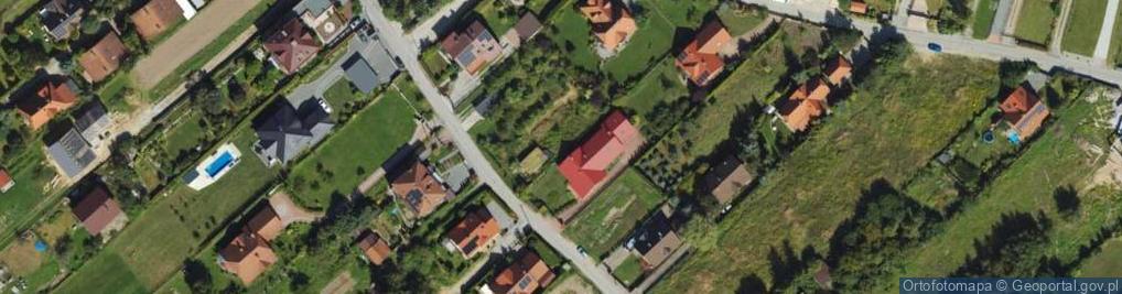 Zdjęcie satelitarne Na Polach ul.