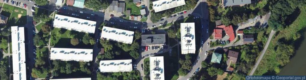 Zdjęcie satelitarne Na Szaniec ul.