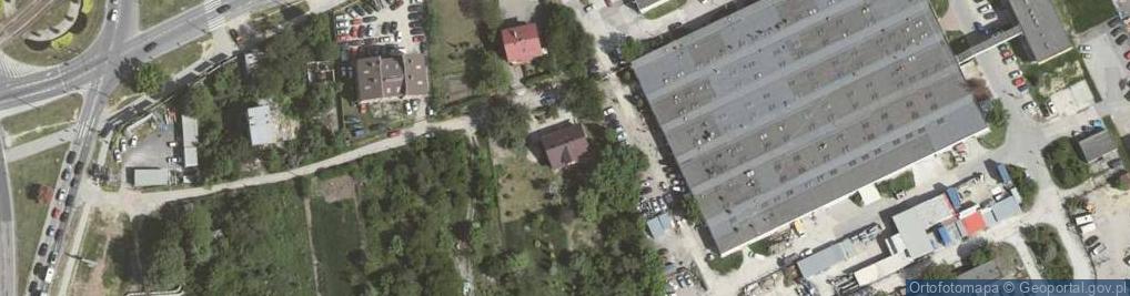 Zdjęcie satelitarne Na Łąkach ul.