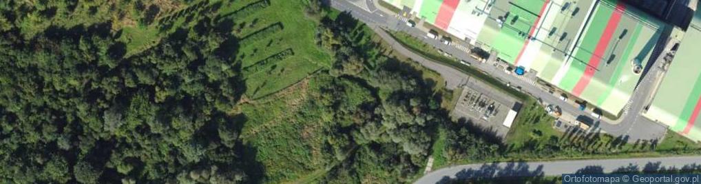 Zdjęcie satelitarne Na Niwach ul.