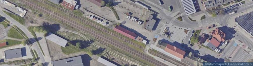 Zdjęcie satelitarne Naftowa ul.