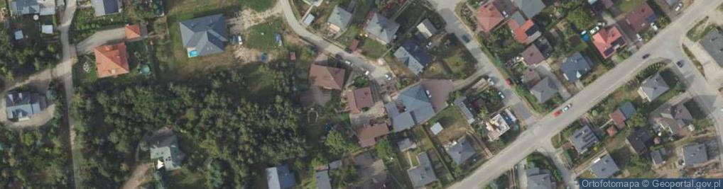 Zdjęcie satelitarne Na Stoku ul.