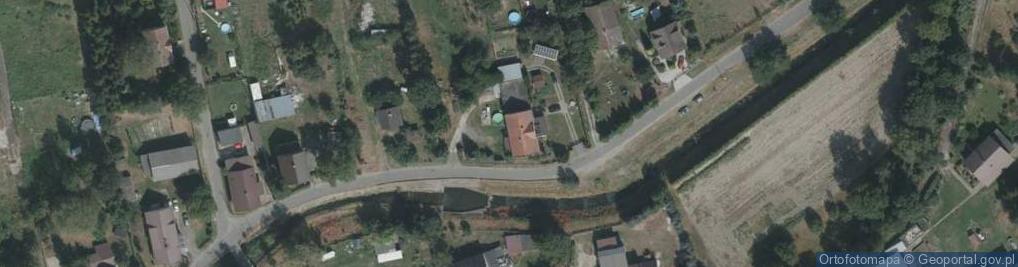 Zdjęcie satelitarne Nad Złotym Potokiem ul.