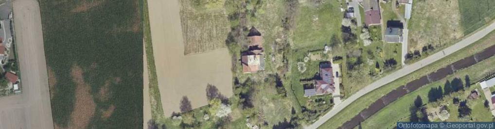 Zdjęcie satelitarne Nad Złotym Potokiem ul.