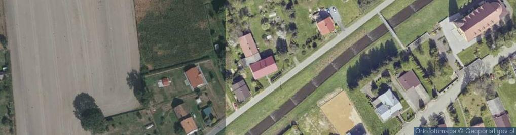 Zdjęcie satelitarne Nad Złotym Potokiem ul.
