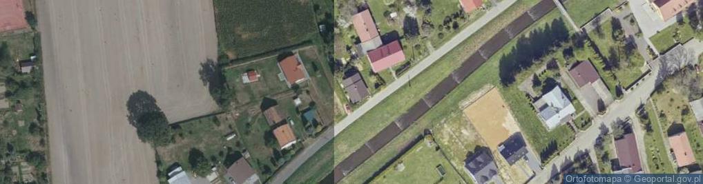 Zdjęcie satelitarne Nad Złotym Potokiem ul.