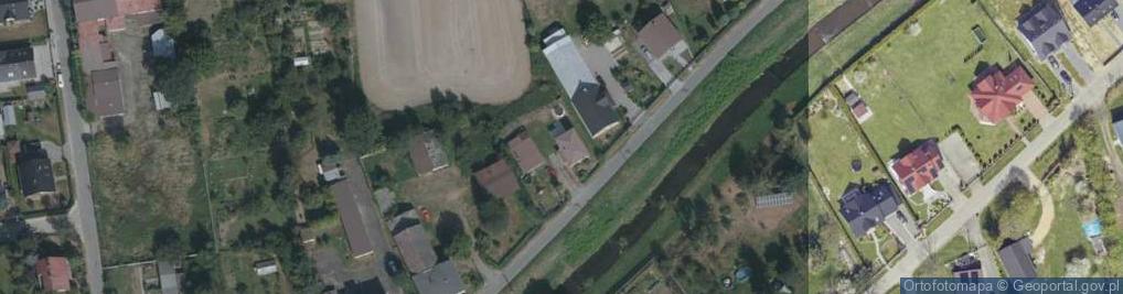 Zdjęcie satelitarne Nad Złotym Potokiem ul.