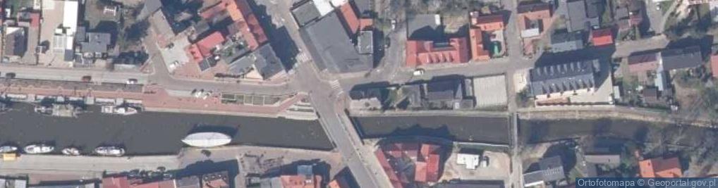 Zdjęcie satelitarne Nad Ujściem ul.