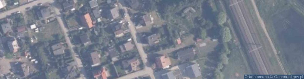 Zdjęcie satelitarne Na Skarpie ul.