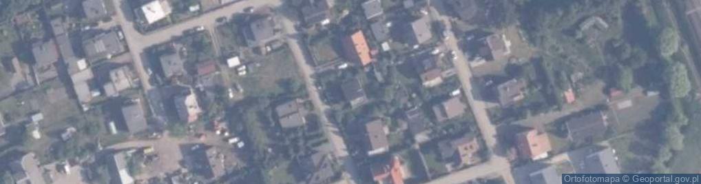 Zdjęcie satelitarne Na Skarpie ul.