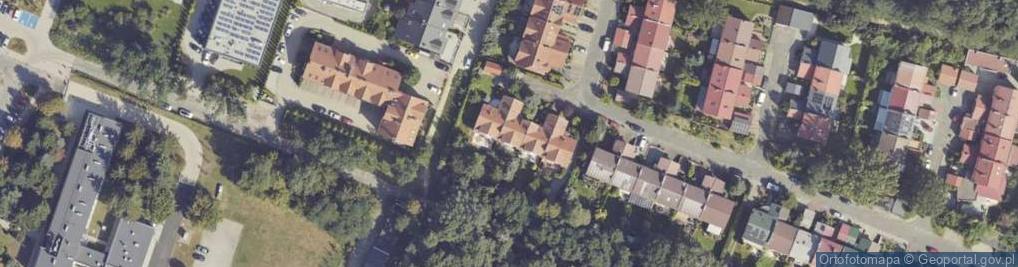 Zdjęcie satelitarne Na Skarpie ul.