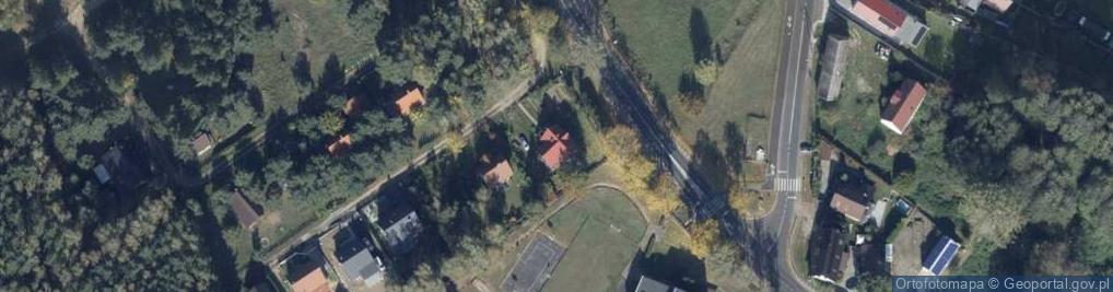 Zdjęcie satelitarne Na Skarpie ul.
