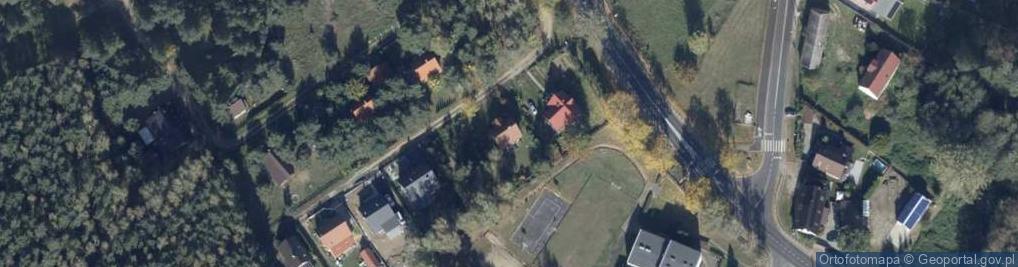 Zdjęcie satelitarne Na Skarpie ul.