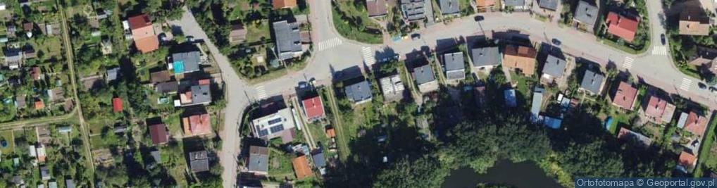 Zdjęcie satelitarne Nad Łyną ul.