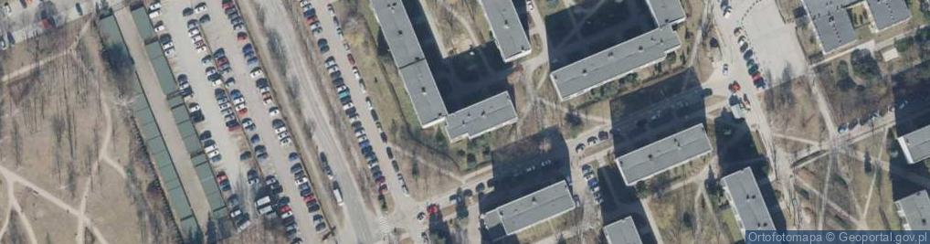 Zdjęcie satelitarne Nastrojowa ul.