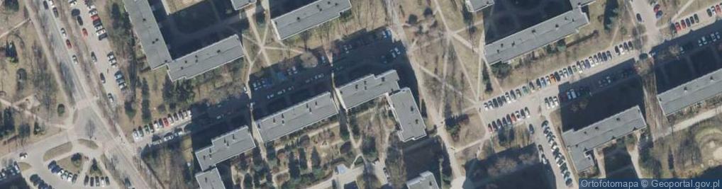 Zdjęcie satelitarne Nastrojowa ul.