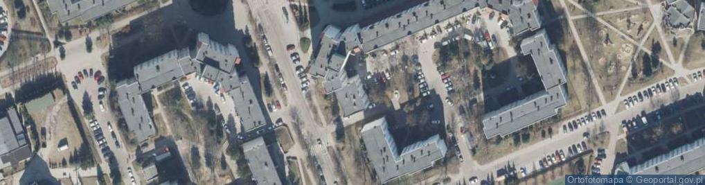 Zdjęcie satelitarne Nastrojowa ul.