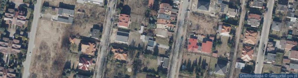 Zdjęcie satelitarne Napoleońska ul.