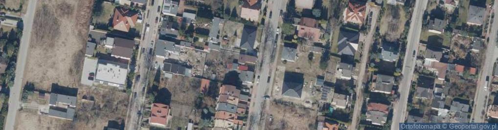 Zdjęcie satelitarne Napoleońska ul.