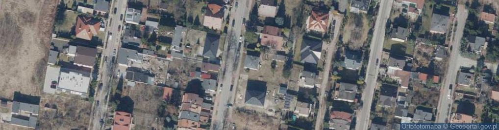 Zdjęcie satelitarne Napoleońska ul.