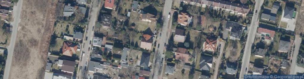 Zdjęcie satelitarne Napoleońska ul.