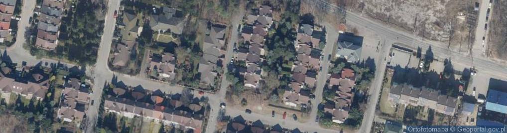 Zdjęcie satelitarne Napoleońska ul.