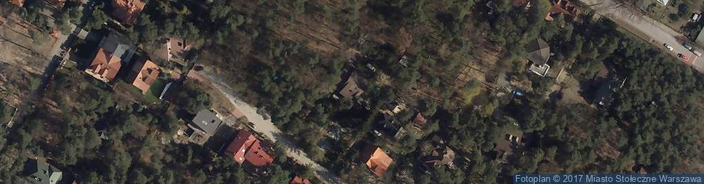 Zdjęcie satelitarne Narciarska ul.