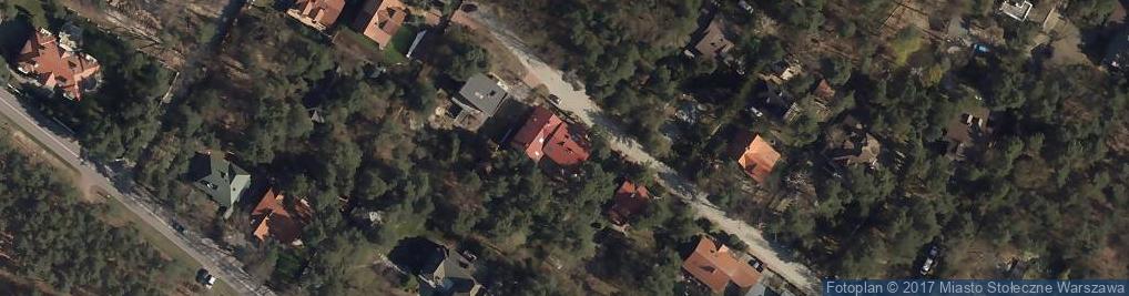 Zdjęcie satelitarne Narciarska ul.