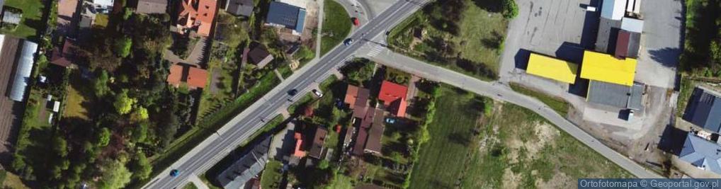 Zdjęcie satelitarne Nadbzurzańska Dolna ul.