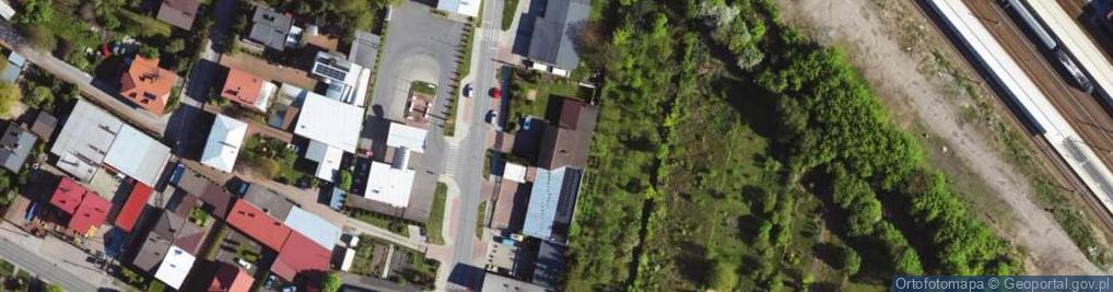 Zdjęcie satelitarne Napoleońska ul.