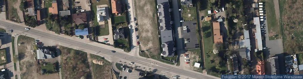 Zdjęcie satelitarne Nauczycielska ul.