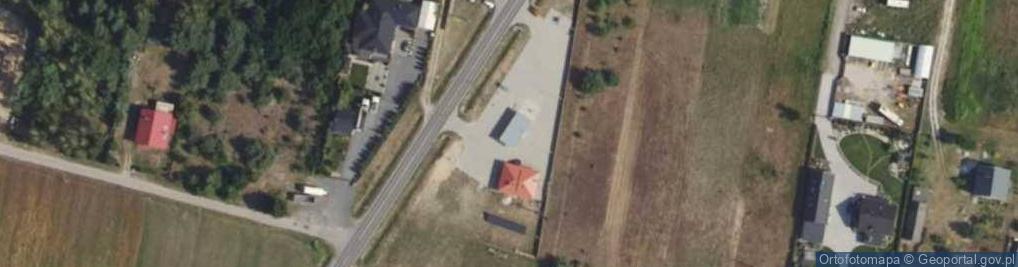 Zdjęcie satelitarne Napoleońska ul.