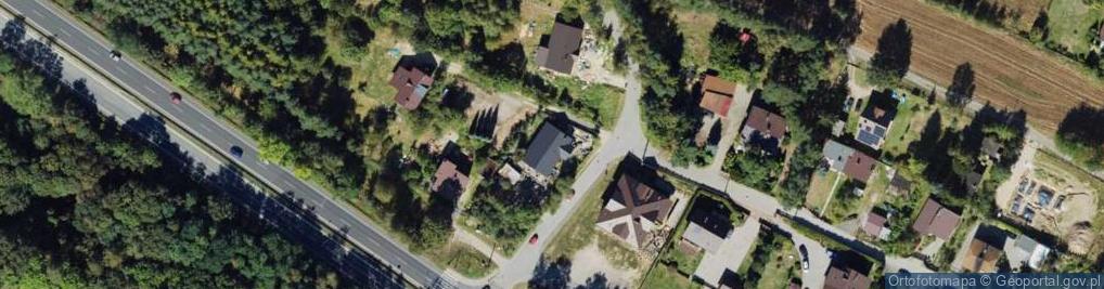 Zdjęcie satelitarne Na Wzgórzu ul.