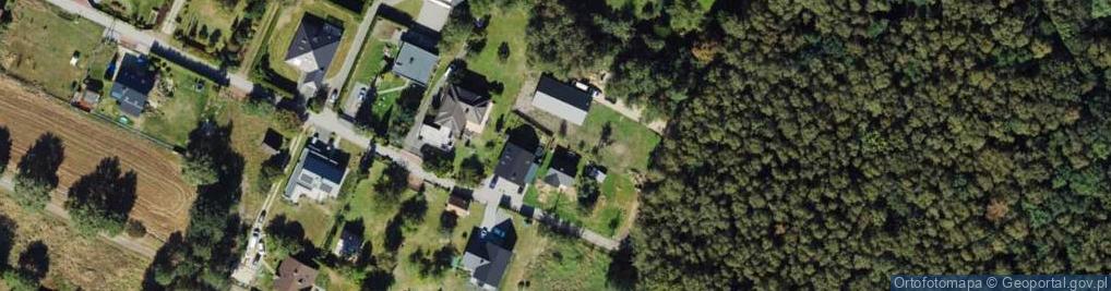 Zdjęcie satelitarne Na Wzgórzu ul.