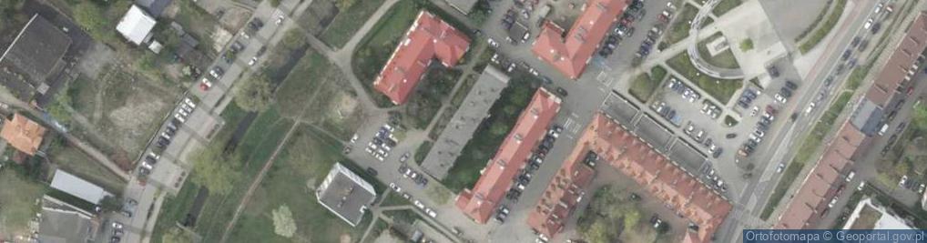 Zdjęcie satelitarne Nadrzeczna ul.