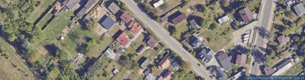 Zdjęcie satelitarne Napoleońska ul.