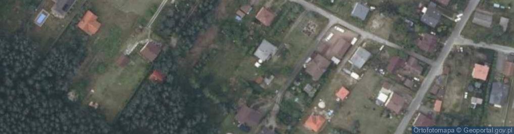 Zdjęcie satelitarne Na Piaskach ul.