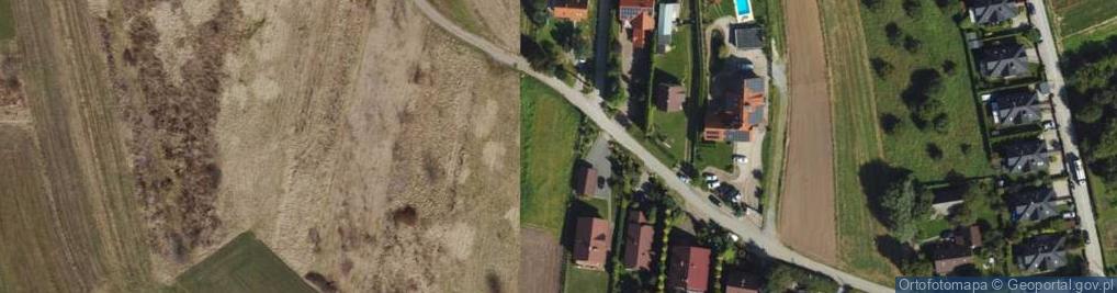 Zdjęcie satelitarne Na Brzezie ul.