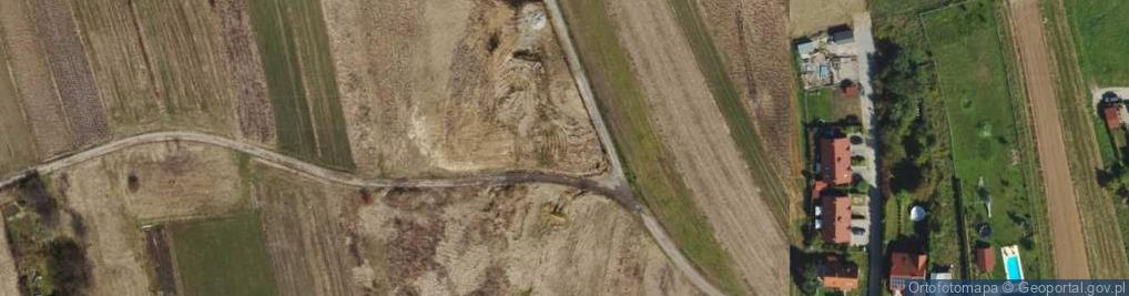 Zdjęcie satelitarne Na Brzezie ul.