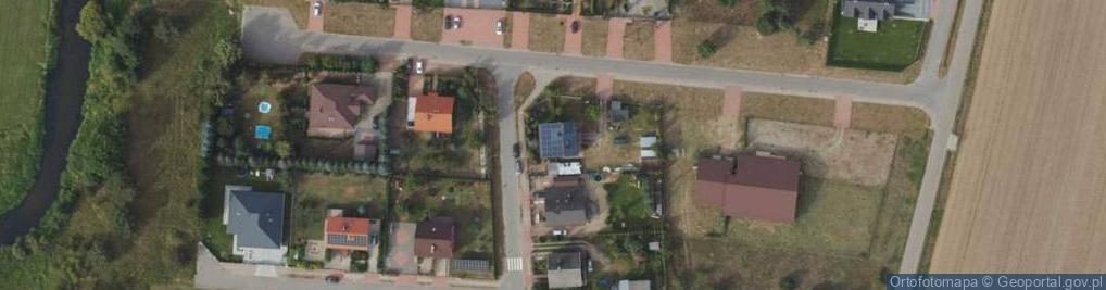 Zdjęcie satelitarne Na Skarpie ul.
