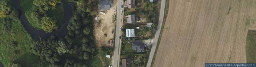 Zdjęcie satelitarne Na Skarpie ul.