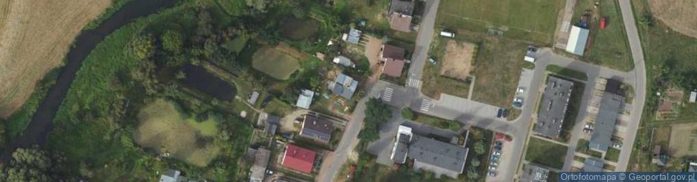 Zdjęcie satelitarne Nad Drwęcą ul.