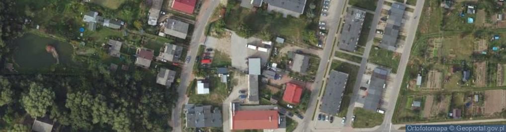 Zdjęcie satelitarne Nad Drwęcą ul.
