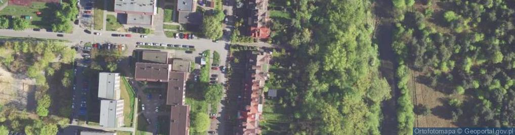 Zdjęcie satelitarne Nad Przemszą ul.