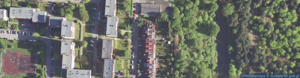 Zdjęcie satelitarne Nad Przemszą ul.