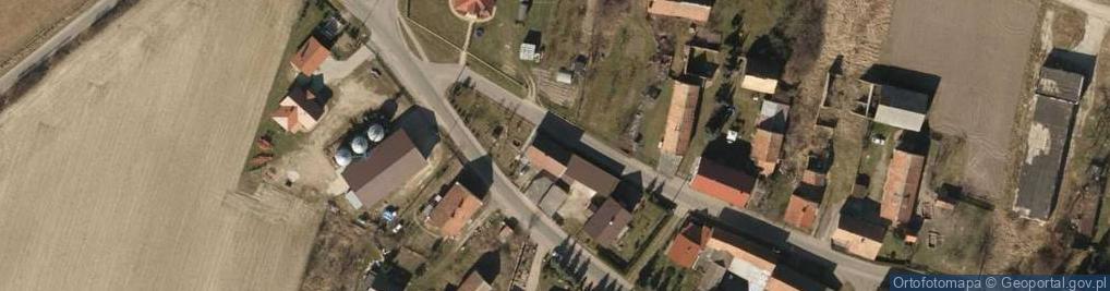 Zdjęcie satelitarne Naborów ul.