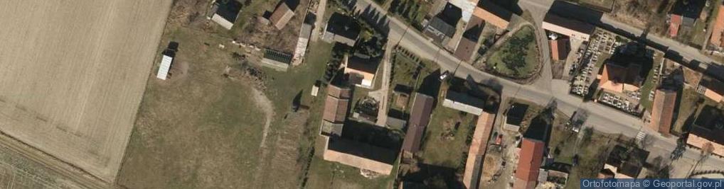 Zdjęcie satelitarne Naborów ul.