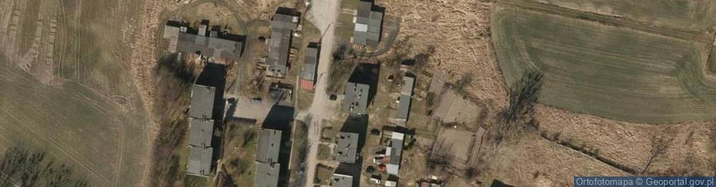 Zdjęcie satelitarne Naborów ul.